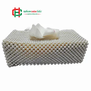 Handmade Beads Tissue Box Cover | পুঁতির টিস্যু বক্স