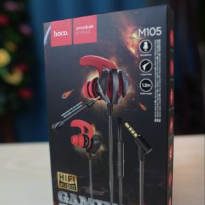 Hoco M105 Sharp, wired gaming earphones with mic Original Base