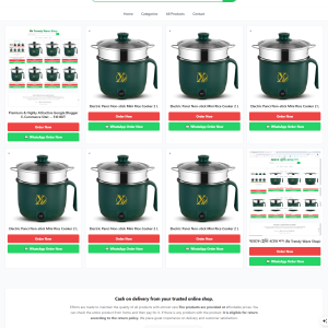 Commercial Multi-Category E-commerce Blog Website
