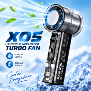 Handheld High-Speed Turbo Cooling Fan