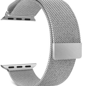 42mm-49mm Metal Magnetic Watch Strap - Black Color