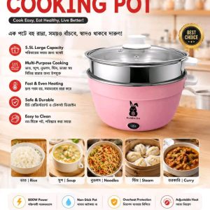 5.5L Runbaisen multi-purpose electric cooking pot