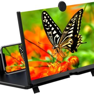 9D Mobile Phone video Amplifier Enlarged screen Movie/Video Magnifier for Smartphone- (8 inch)