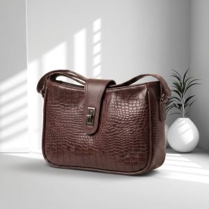 Zyro DuoStyle Original Cow Leather Ladies Bag (Chocolate)