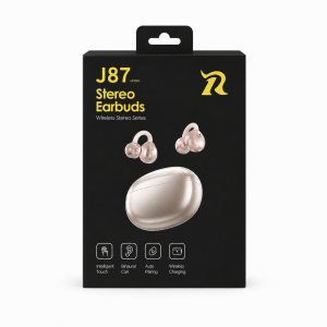J87 Wireless Stereo Earbuds | J87 ওয়্যারলেস স্টেরিও ইয়ারবাড