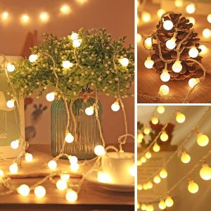 ✨ Ball Fairy Light | Decorative LED Ball String Light |