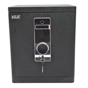 ELAF FINGERPRINT SAFETY LOCKER (FT-F450) Black