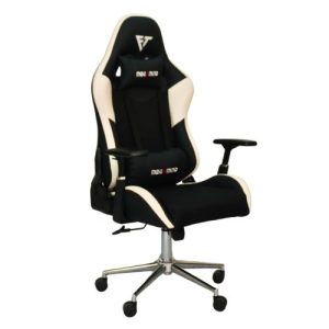 FURNITEX - Gaming Chair with 4D Armrest (FT-G1) Glossy Off White — GAMI-GCGR-215