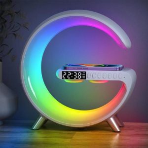 G63 Smart Light Sound Machine 🔥🌟 💥 এক গ্যাজেটেই ৪টি সুবিধা! 💥 🎉 স্টাইল, স্মার্ট লাইট, গান ও ঘড়ি—সব একসাথে! 🎉