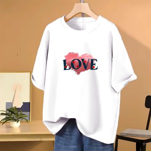 Premium Drop Shoulder T-Shirt for Women |Trendy Print