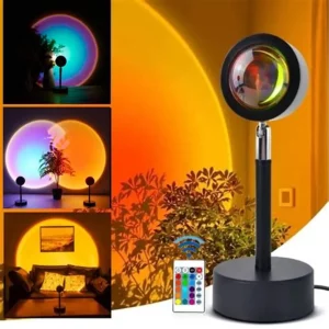 RGB Remote Sunset Light Lamp