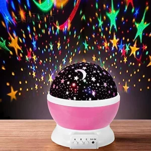 Star Master Dream Rotating Projection Lamp - Color Depends on Availability