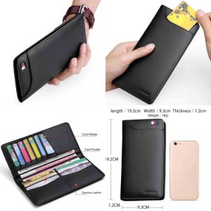 প্রিমিয়াম লম্বা কার্ড ওয়ালেট মানিব্যাগ Wallet